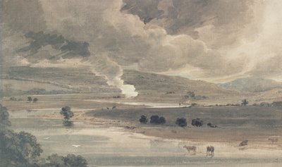 The River Wharfe by Thomas Girtin